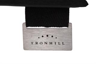 Tronhill Horo konferencestol i sort med krom stel.