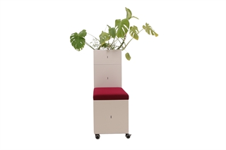 Dot Box reol sæt med planter.