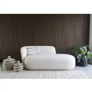 Daybed med pude, natur, HN1250 fra House Nordic