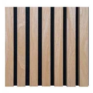 Akustikpanel, træfiner, natur, egetræslook 2400x600x22 mm fra House Nordic