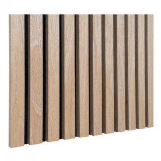 Akustikpanel, træfiner, natur, egetræslook 2400x600x22 mm fra House Nordic