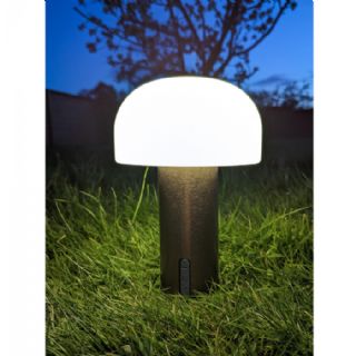 Lampe,  hvid/kobber, genopladelig fra House Nordic