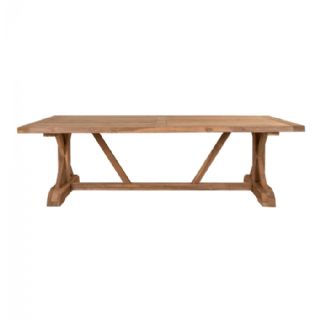 Spisebord, teak, natur, 100x240x75 cm fra House Nordic