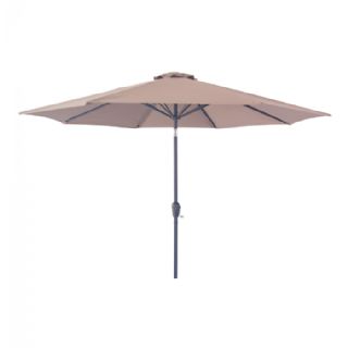 Parasol med hejs og tilt, metalstok, sand, ø300 cm fra House Nordic